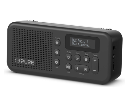 Radio i budzik PURE Elan Move Black EU/UK/AUS
